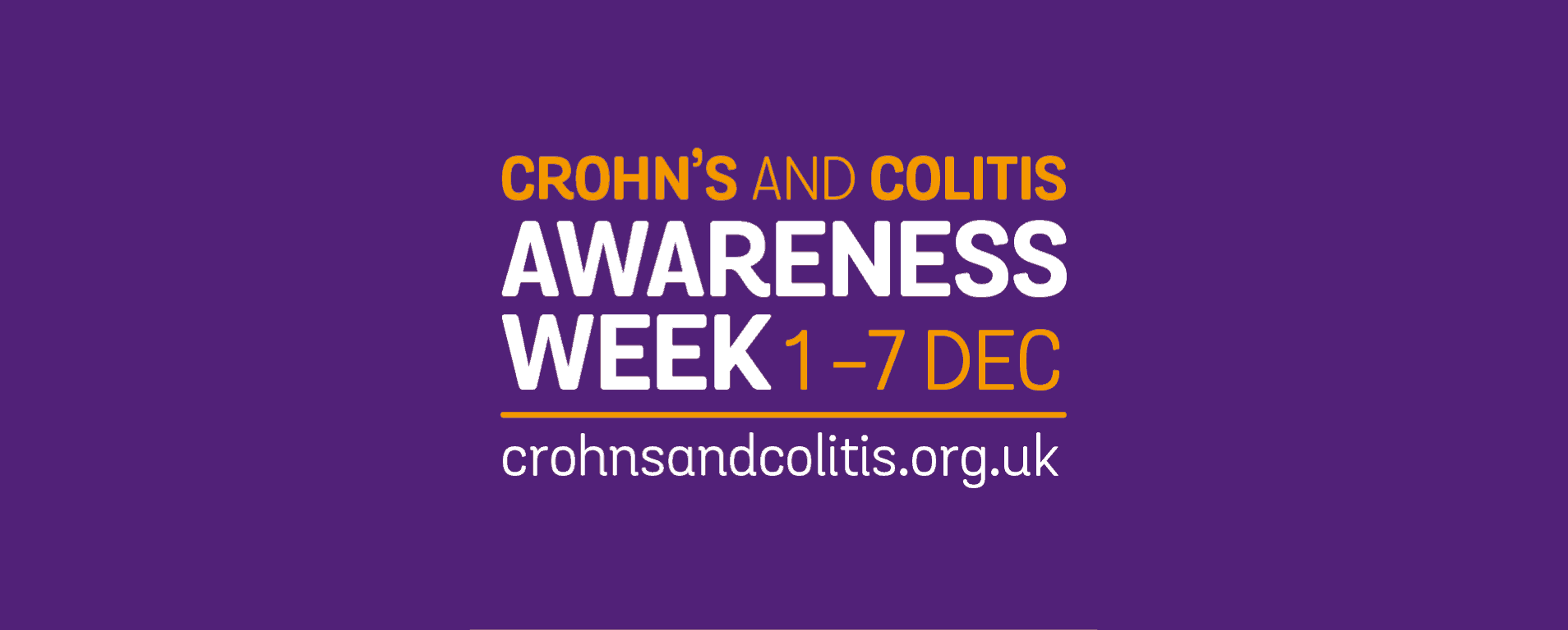 Crohn's and Collitus Awareness Week dates
