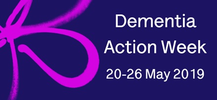 Dementia Action week 2019 dates