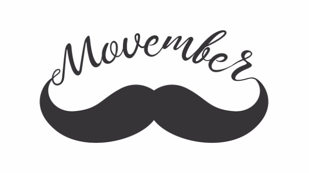 Cartoon movember moustache