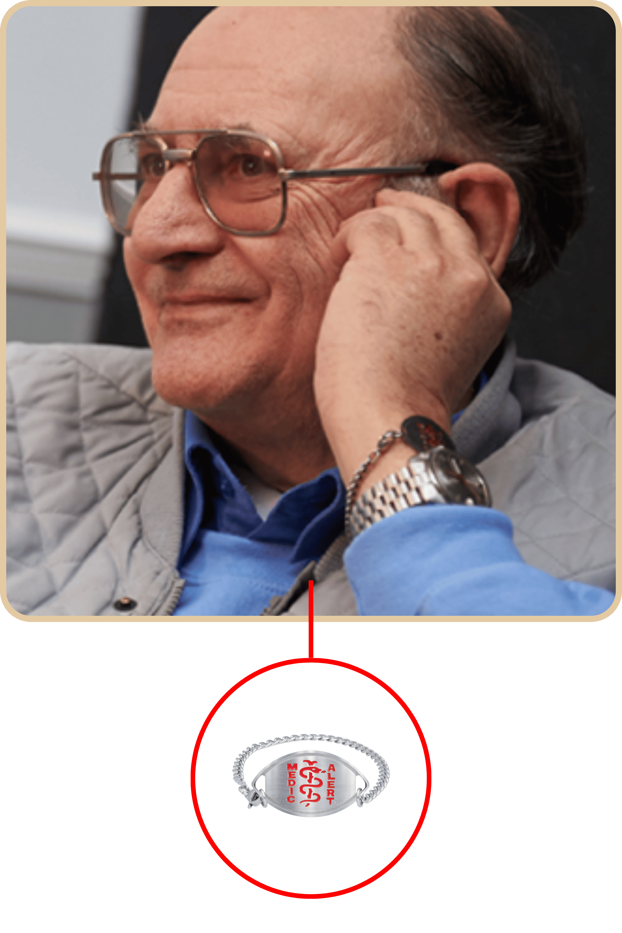 Picture of peter prangle smiling